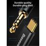کابل تبدیل USB-C به AUX باسئوس مدل CAM01-M01-BA طول 1.2 متر - بندانگشتی 7