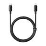 کابل تبدیل USB-C به لایتنینگ بیسوس مدل Silky P10377700313-00 طول 1 متر - بندانگشتی 1