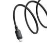 کابل تبدیل USB-C به لایتنینگ بیسوس مدل Silky P10377700313-00 طول 1 متر - بندانگشتی 5
