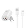 آداپتور شارژر 20 وات بودی مدل AC339VEW به همراه کابل تبدیل USB-C - بندانگشتی 1