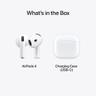 هدفون بلوتوثی اپل مدل AirPods 4 فاقد قابلیت نویز کنسلینگ، درگاه شارژ USB Type-C، شارژ بی سیم، با قابلیت اتصال به چند دستگاه، پشتیبانی از فرمان لمسی، نشانگر LED، پشتیبانی از دستیار صوتی، مقاوم در برابر آب - بندانگشتی 7