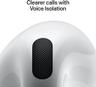 هدفون بلوتوثی اپل مدل AirPods 4 فاقد قابلیت نویز کنسلینگ، درگاه شارژ USB Type-C، شارژ بی سیم، با قابلیت اتصال به چند دستگاه، پشتیبانی از فرمان لمسی، نشانگر LED، پشتیبانی از دستیار صوتی، مقاوم در برابر آب - بندانگشتی 11