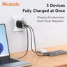 شارژر دیواری 67 وات مک دودو مدل CH-4100 به همراه کابل متصل به بدنه USB-C - بندانگشتی 10