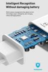 شارژر دیواری مک دودو مدل CH-6721 به همراه کابل تبدیل USB-C - بندانگشتی 5