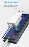 شارژر دیواری مک دودو مدل CH-6721 به همراه کابل تبدیل USB-C - بندانگشتی 8