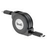کابل USB-C بودی مدل DC233TT10B طول 1 متر - بندانگشتی 1