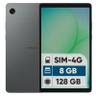 تبلت 8.7 اینچ سامسونگ مدل Galaxy Tab A11 4G، ظرفیت 128 گیگابایت و رم 8 گیگابایت، قابلیت پشتیبانی از سیم کارت، رزولوشن دوربین 8 مگاپیکسل  - بندانگشتی 1