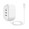 شارژر دیواری ۲۴ وات سه پورت بودی مدل M8J312ET به همراه کابل USB-C - بندانگشتی 1
