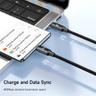کابل تبدیل USB-C به میکرو اپل واچ/لایتنینگ/USB-C مک دودو مدل ca-4940 طول 1.2 متر - بندانگشتی 2